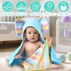 VOOVA & MOVAS 6 Pack 100% Cotton Baby Washcloths |