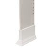 Zenna Home Over The Toilet Storage Leg Extension Kit, Plastic