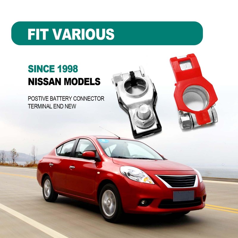 Battery Terminals for Nissan - Positive & Negative Auto Battery