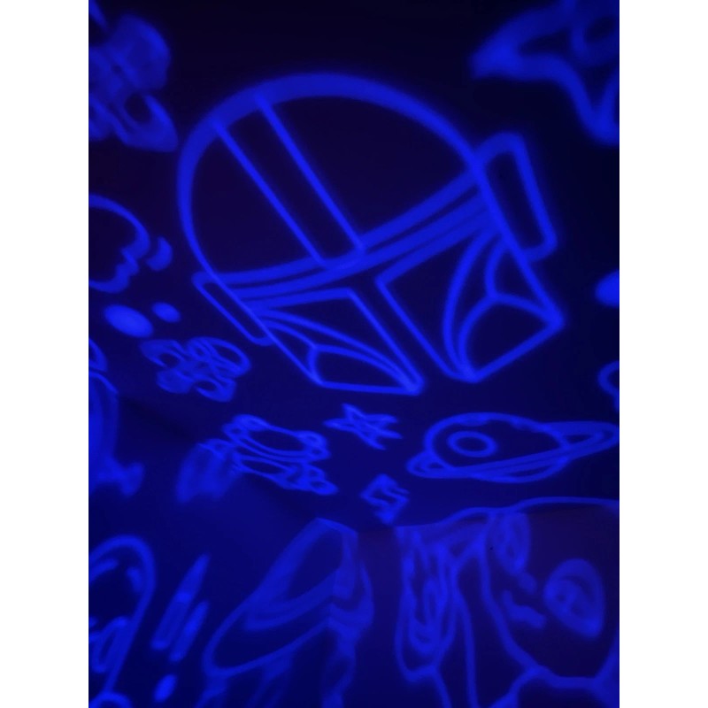 Night Light for Kids & Baby Yoda Fans 360-Degree Rotation