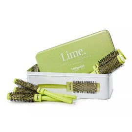 Termix Pack De 5 Cepillos Profesional C-ramic Lime Color Verde