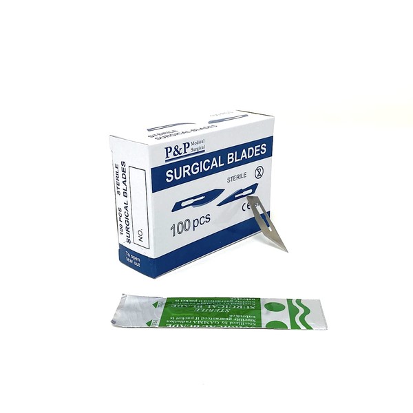Disposable Surgical Scalpel Blades Sterile High Grade Carbon Steel 2.1%