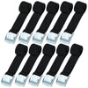 URAQT Lashing Strap Mounting Strap, Pack of 10, 150 kg,