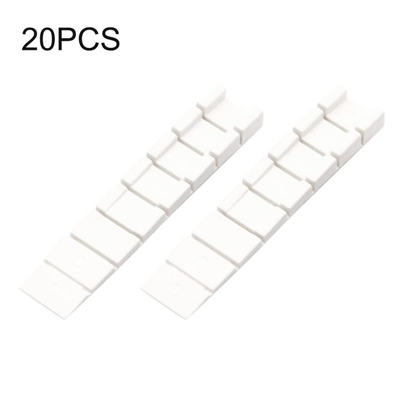 Faderr 20pcs Furniture Alignment Leveller Wedges, Adjustable With Breakaway Points