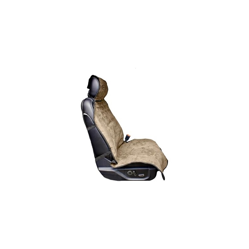 Mud River MR7773 Fitted Shotgun Seat Cover, Taupe
