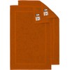 EDB Pack of 2 Terry Toweling Bath Mats Set 100%