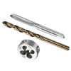 CoCud Metric Tap and Die and Drill Bit Set, M6