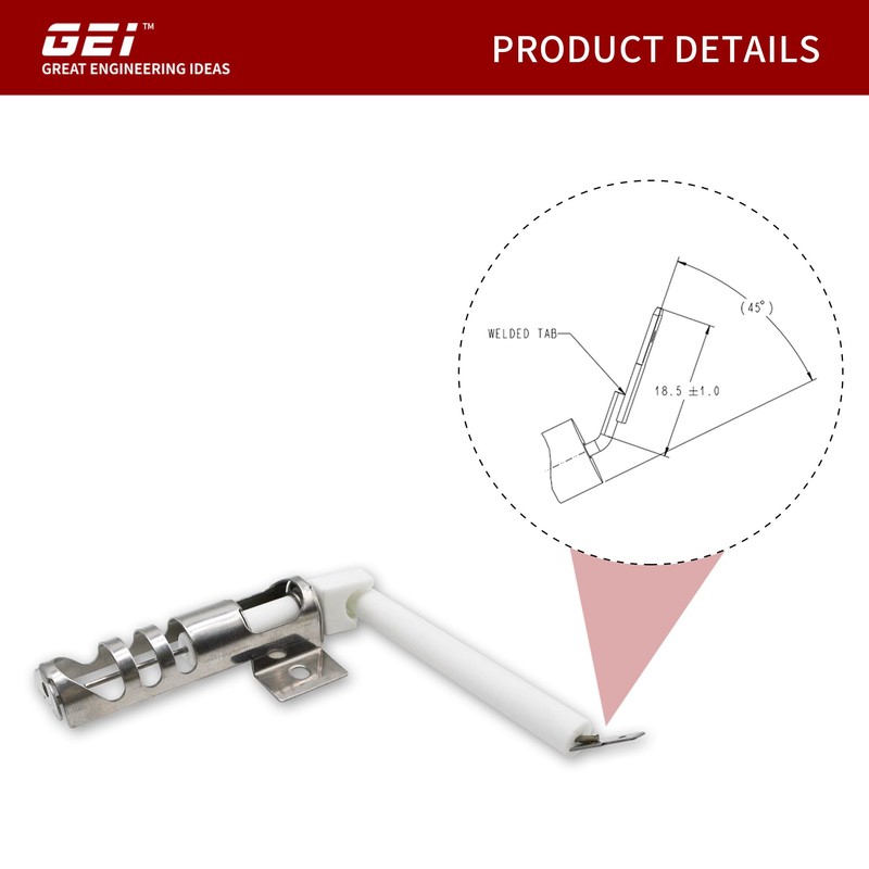 W11450459 Bake Broil Oven Spark Igniter for Range Spark Electrode