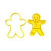 The Cookie Cutter Hub Gingerbread Man Cookie Cutter and Matching