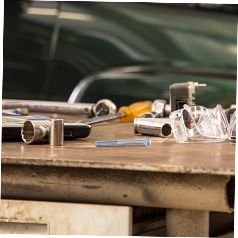 GLEAVI 10pcs Motorcycle Engine Mounting Screws and Bolts Set Engine