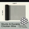 Pet Proof Barrier Net, Black Plastic Chicken Wire Mesh Fencing