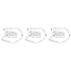 3Pcs Water Bottle Holder Carrier with Adjustable Shoulder Strap Bag