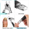 Toe Nail Clippers for Thick Nails,Large Nail Clippers,Heavy Duty Toe