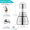JINYOMFLY 3 Modes Tap Attachment Extension, 360° Rotating Multifunctional Extension