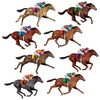 Beistle Race Horse Props 8-Count – 29" Cutout Horse Images