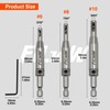 FiLwW Self-Centering Drill Bit Set, CC2430 3/32", 7/64", 9/64" Self