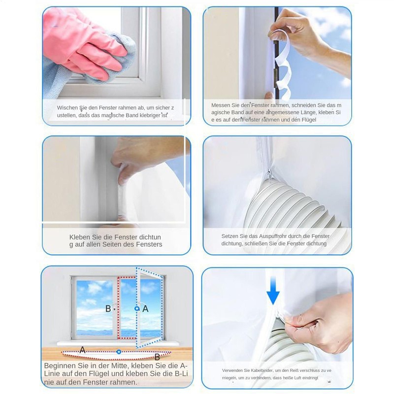 Air Conditioner Window Seal,Hot Air Stop Air Exchange Guards |