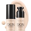 FOCALLURE- 2 piezas de base líquida, base Skin Evolution +