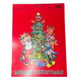 American Greetings Vtg American Greetings Muppets Merry Christmas Decoration " Forget Me Not " New