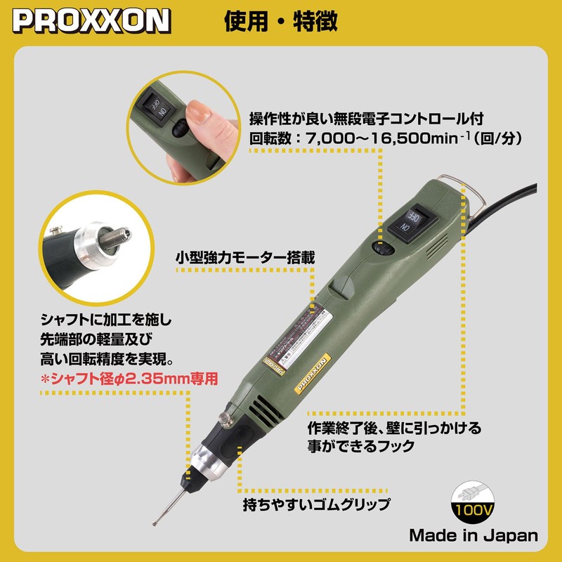 PROXXON Mini Router MM30 Storage Case Version No. 26800-SK
