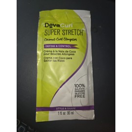 DevaCurl Super Stretch Coconut Curl Elongator 1 oz Travel SIze Packette