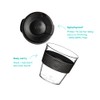 KeepCup Original, Lightweight and Clear Plastic Reusable Coffee Cup with