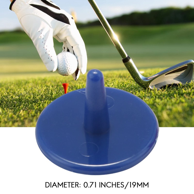 50 PCS Golf Ball Marker 18mm Random Color