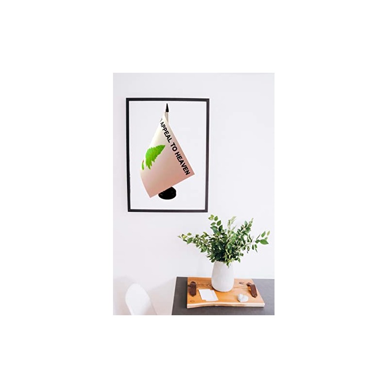 Zigvert an Appeal to Heaven Desk Flag Tree Flag 8"x5"