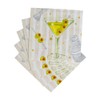 Caspari Speakeasy Cocktail Napkins - 20 Per Package
