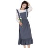 TOWYYO Women's Apron, Cute, Stylish, Frill, Pocket, Shoulder Bag, Kitchen,