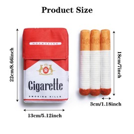 Half Forest 4 Stück Hundespielzeug Zigarette Interaktives Hundespielzeug Lustige Zigarettenform Für Kleine, Mittelgroße Und Große Hunde, Tierliebhaber