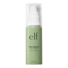 e.l.f. Base facial de ajuste de tono, imprimación de maquillaje para neutralizar tonos de piel desiguales y enrojecimiento, fija el maquillaje para qu