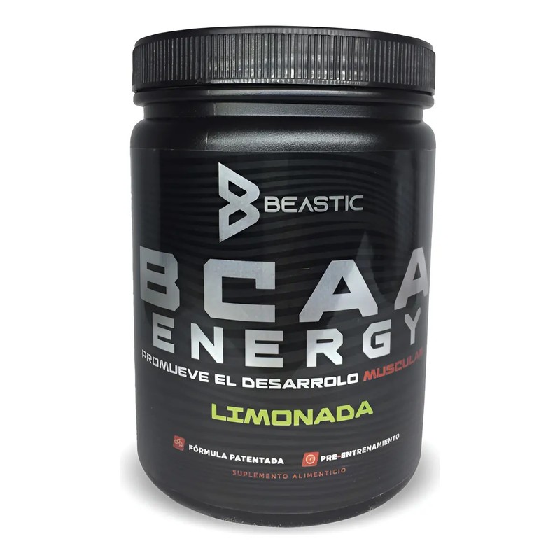 Bcaa Energy Beastic 500g - Energía Y Resistencia Con Cafeína