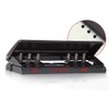 6-Hole Desktop Puncher, A5 Ring Binder Hole Punch Adjustable Spacing