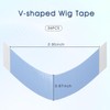 Wig Tape Strips 36 Pieces Double Sided Bonding Clear Adhesive