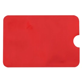 equipster RFID Blocking NFC Protective Cases for Credit Cards, Credit Cards, ID Cards, Bank Cards, Protection Against Unauthorised Reading, Credit Cards RFID Blocker, Red Set of 3, Credit card sleeve