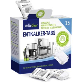 Descaler tablets for kettle and Iron 15x 16g - universal descaler for coffee machines, teapots and much more