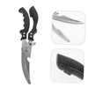 BIUDECO Ergonomic Handle Food Scissors Multi-purpose Chicken Bone Scissors Easy
