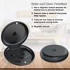 Orthodontic Mouthguard & Dental Retainer Case - Aligners Case (Black)