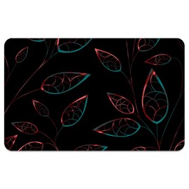 Diatomaceous Earth Bath Mat,Artistic Flower Soft Wrinkle Free Bathroom Floor Rugs Non-Slip Volume Super Absorbent Fast Drying for Bathroom Kitchen Door mat,Eco-Friendly Easy to Clean（50cmx80cm）