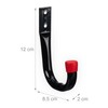Relaxdays Wall Hooks, Set of 6, Universal Hooks for Garden