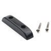 Swhmc Black Plastic Vintage Style Bass Thumb Rest Finger Thumbrest