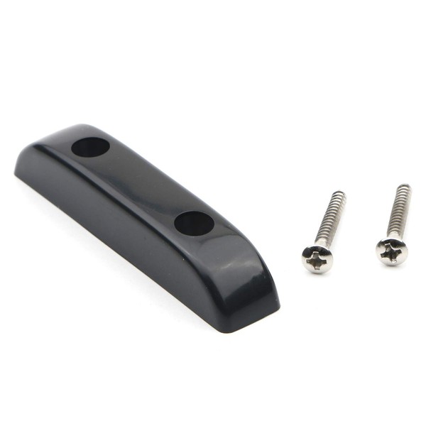 Swhmc Black Plastic Vintage Style Bass Thumb Rest Finger Thumbrest