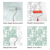 Nichiyo 7'' Texture Roller DIY Decorative Art Pattern Paint Roller