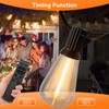 100 FT Solar String Lights Outdoor Waterproof with Remote &