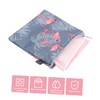 FOMIYES 12pcs Capacity Sanitary Napkin Storage Bags for Women Compact