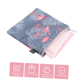 FOMIYES 12pcs Capacity Sanitary Napkin Storage Bags for Women Compact and Portable Multi-function Pouches for School and Travel Random Styles