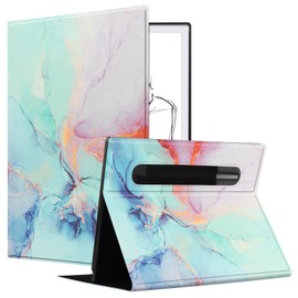 KuRoKo Slim Lightweight Book Folios Case Cover for 10.3 inch Digital Paper(2020 Released)-Marble Blue