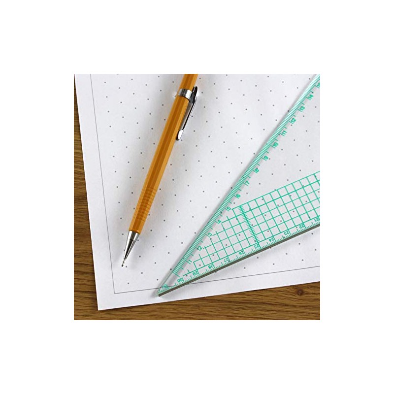 A4 Isometric Dotted Grid 10mm 1cm Graph Paper - 30