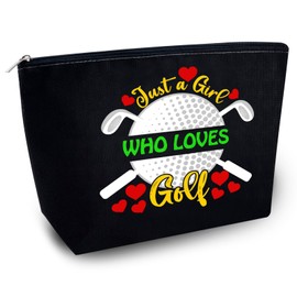 Yoxiumi Golf Gifts for Women Golf Accessories for Women Small Golf Bag Cool Gifts for Women Golfers Golfing Gifts Golfer Gifts Golf Valuables Pouch Golf Ball Bag Golf Pouch Gifts for Golf Lovers,